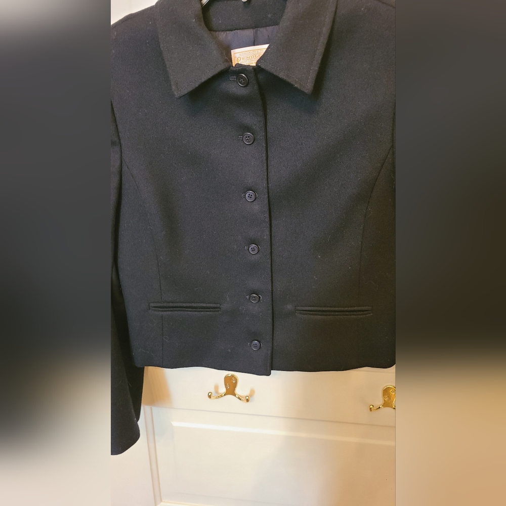 Pendleton Black Women's Blazer - image 2